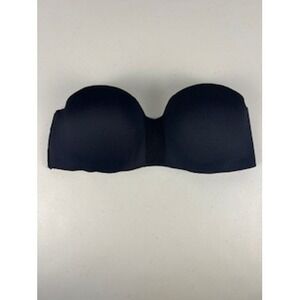 Maidenform Black Strapless Bandeau Bra Size Small